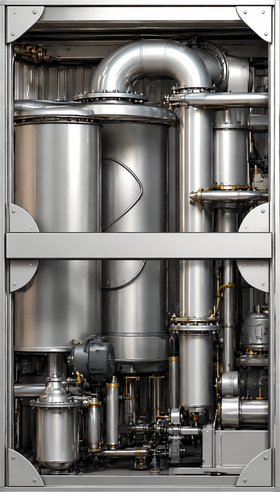 Modular pyrolysis process diagram